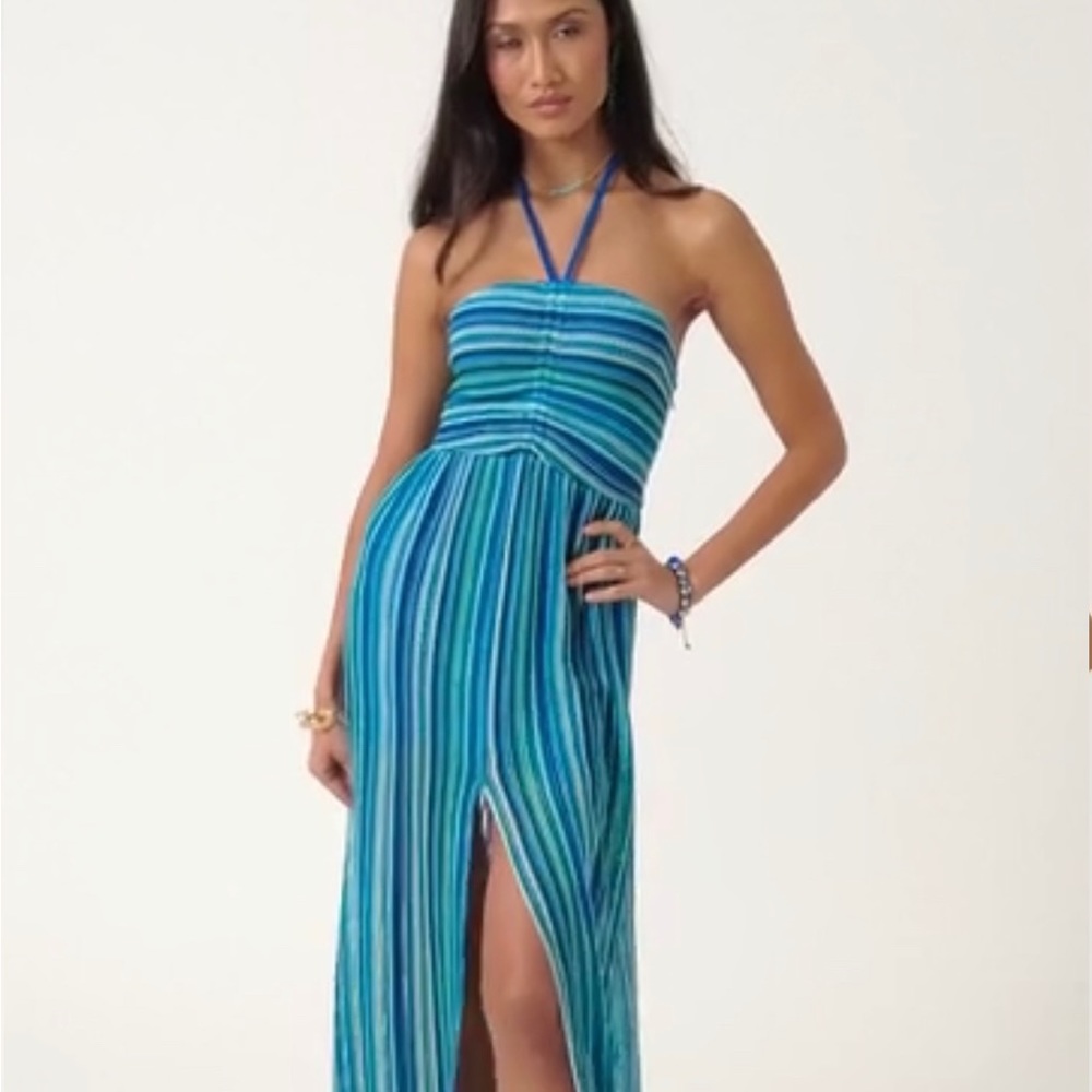 Ramy Brook Alessia Halter Maxi Dress